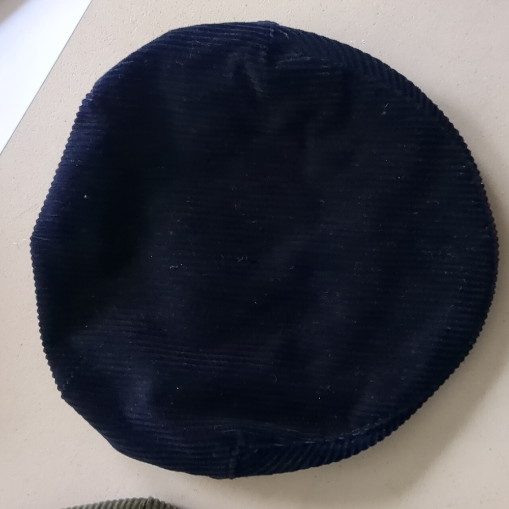 New Jonathan Richard Dark navy Corduroy Flat Cap Size Small Irish/Scottish Golf
